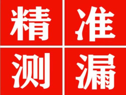 嫩江精准定位查漏水一次收费多少钱？